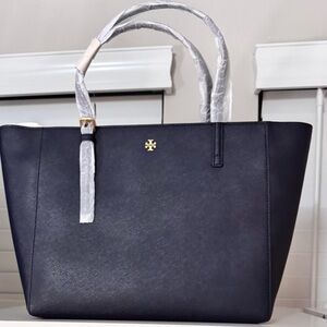 Tory Burch Navy Blue Women's Tote Bag